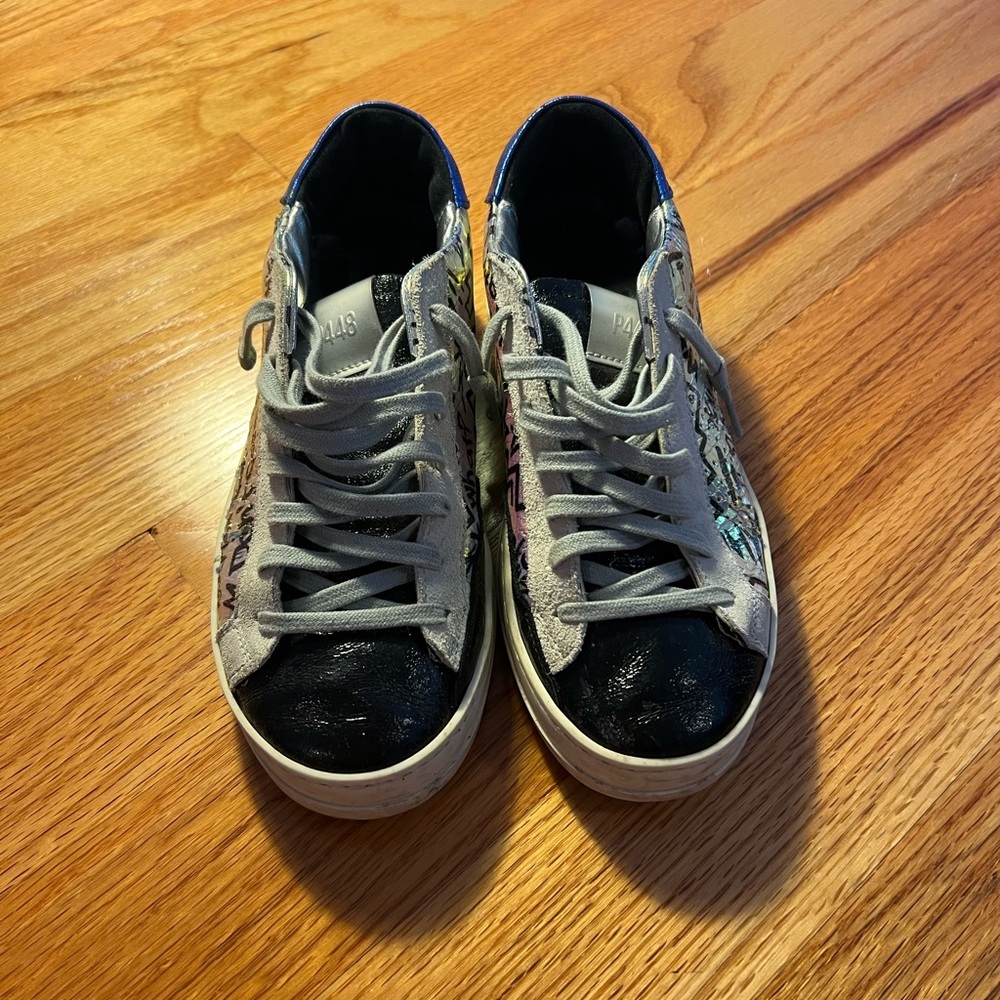 P448 Women's Sneakers - Black and White